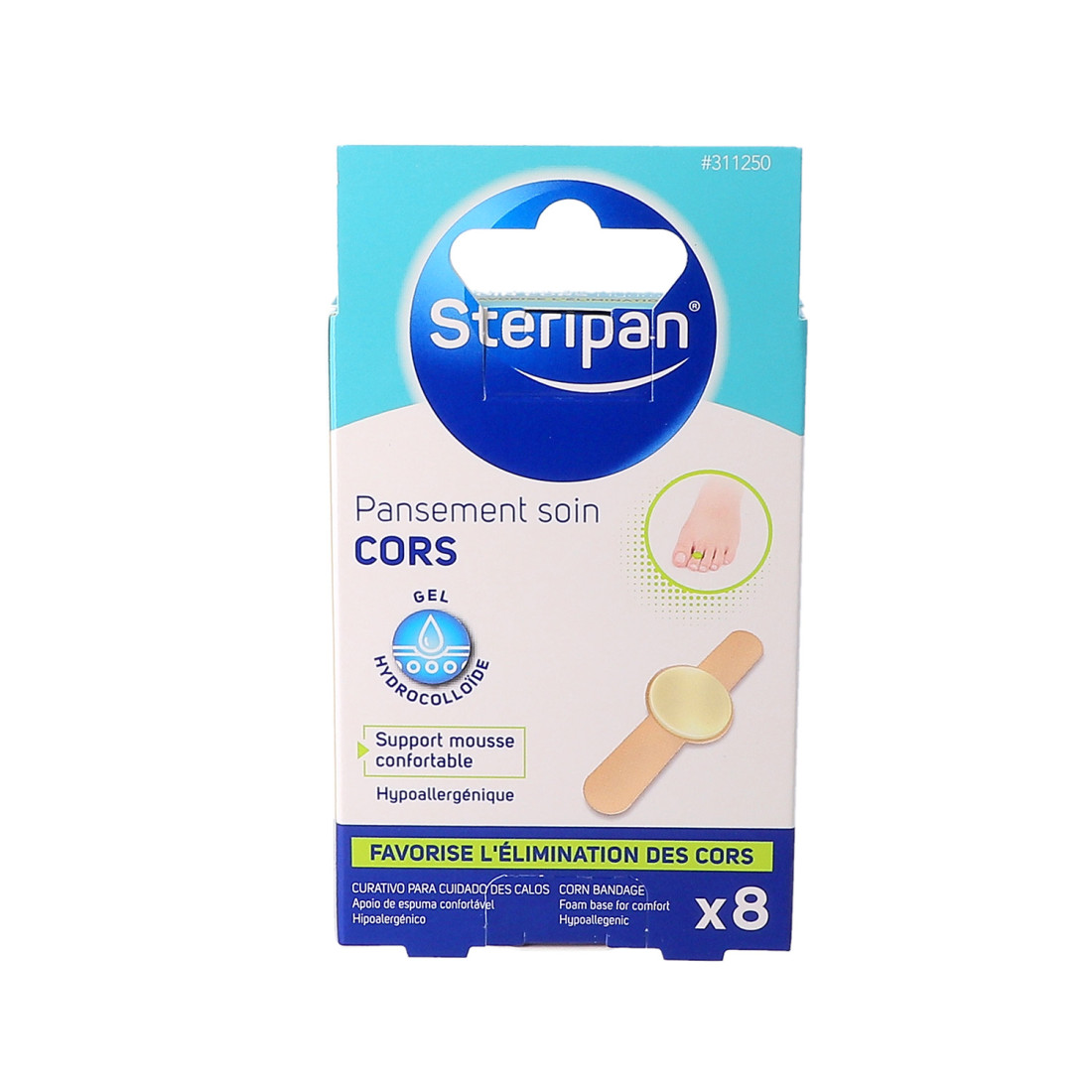 Soin Cors Hydrocolloïde x8 Steripan face